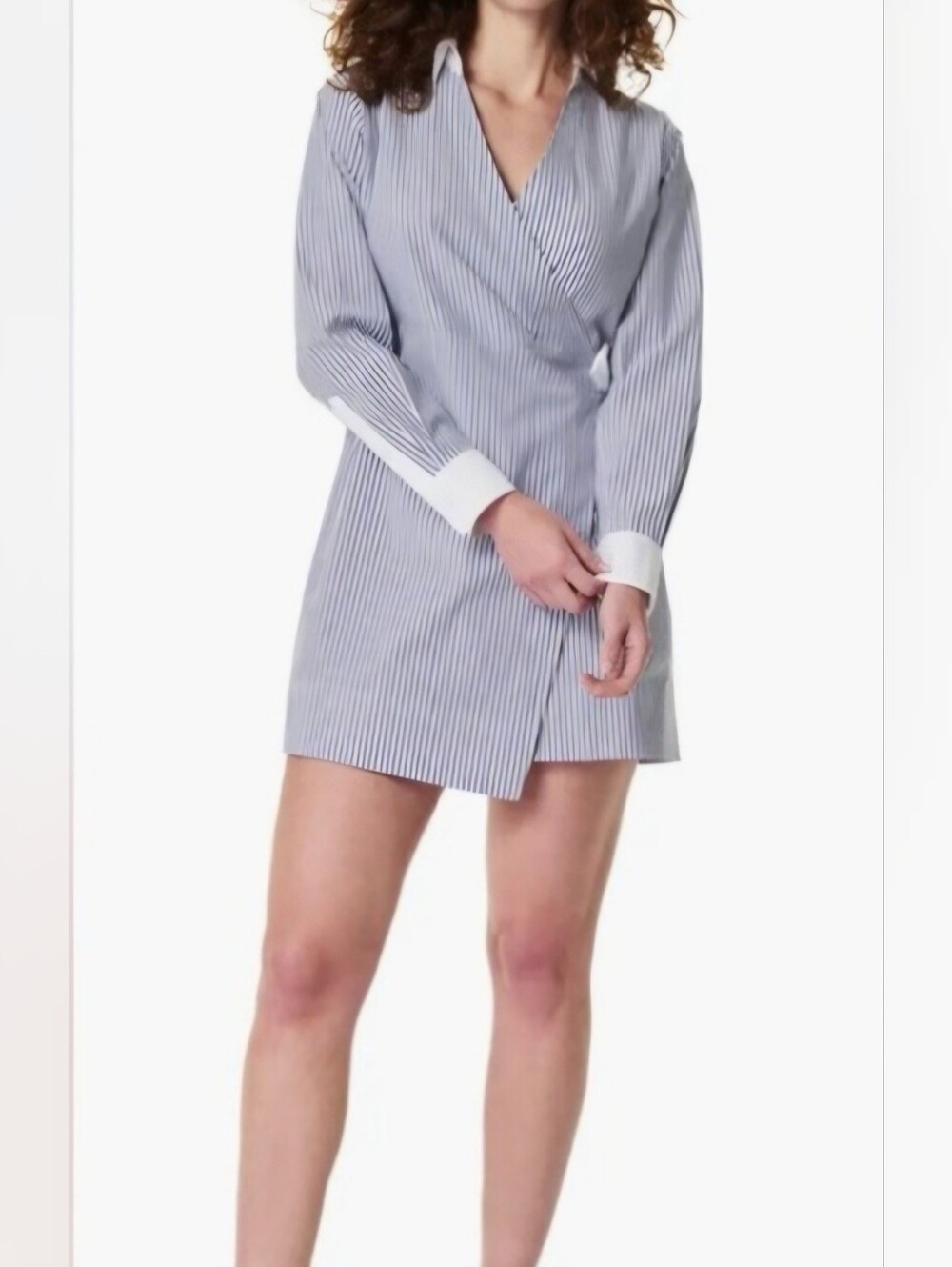 Spanx Stretch Wrap Shirtdress - Picture 2 of 16